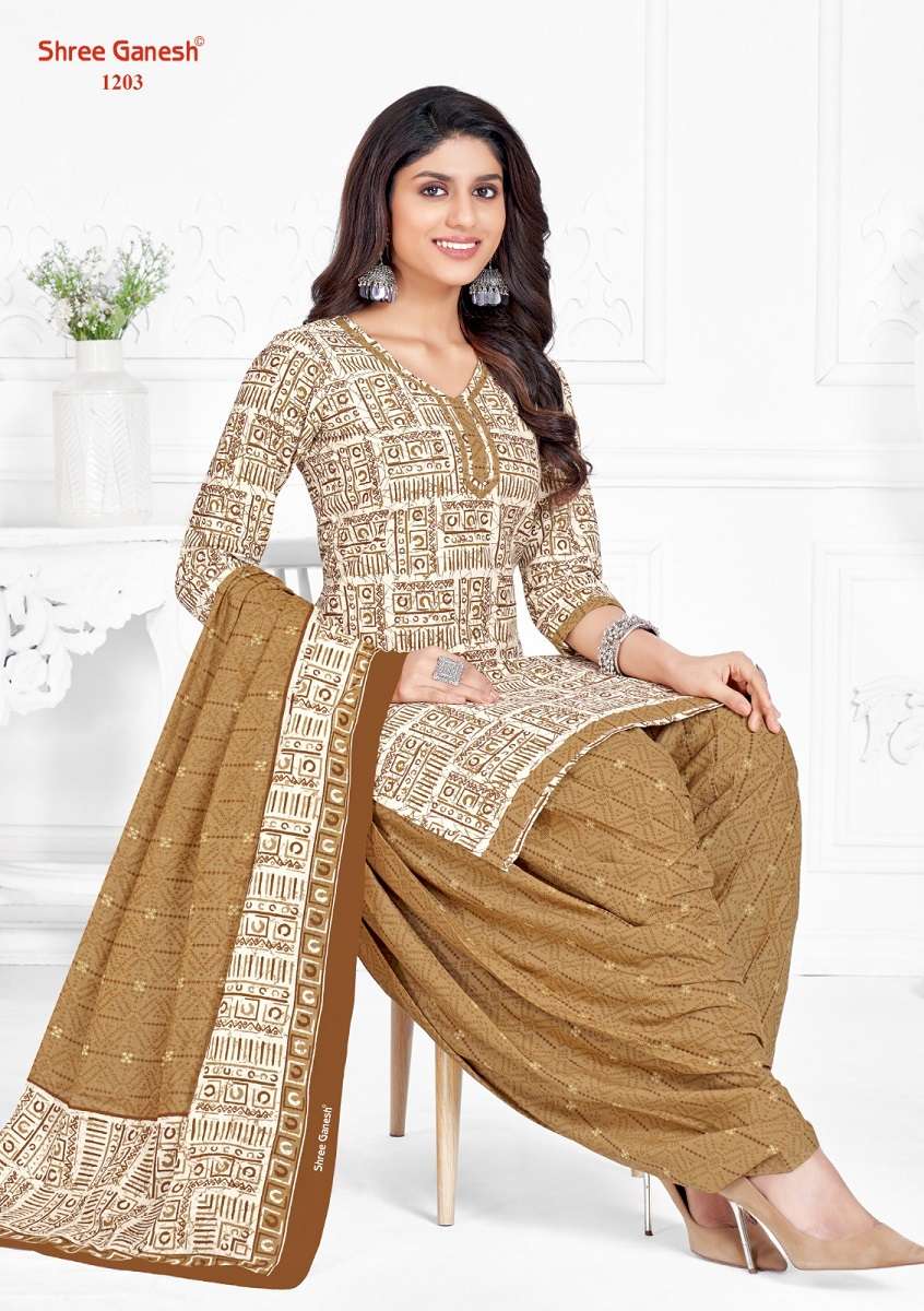 Shree Ganesh Batik Vol-2 -Kurti Pant With Dupatta -Wholesale Catalog 