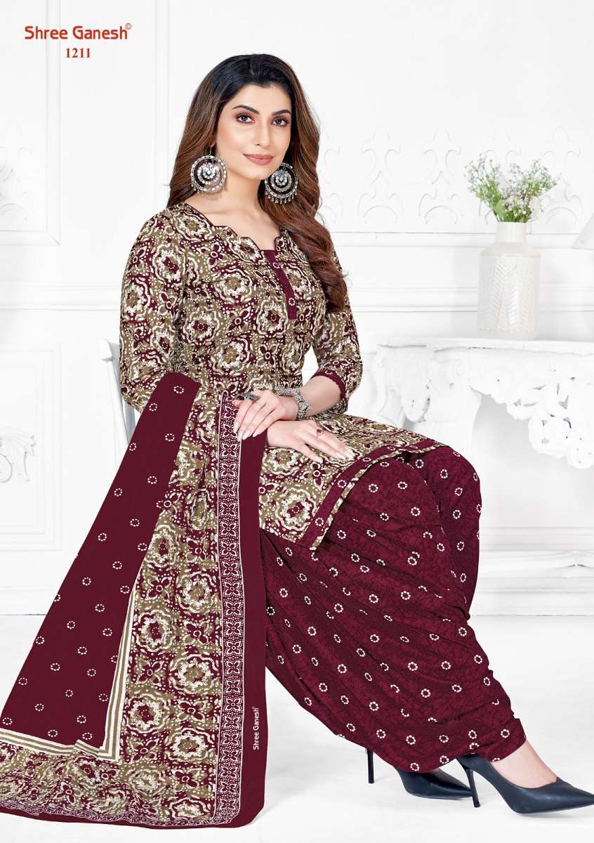 Shree Ganesh Batik Vol-2 -Kurti Pant With Dupatta -Wholesale Catalog 