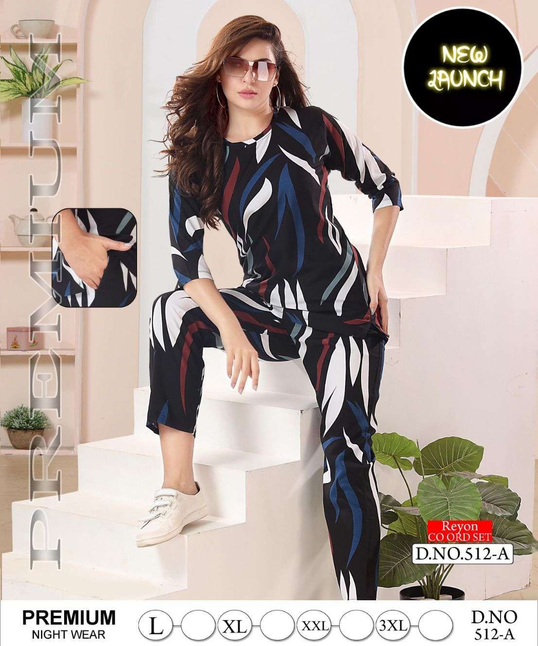 Summer Special Vol 512 Night Wear Co Ord Set Wholesale catalog