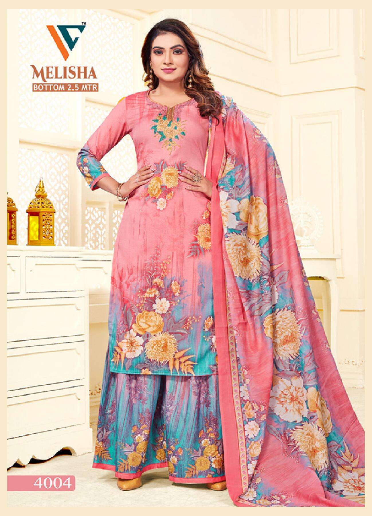 Vandana C Melisha Vol 4 Cotton Dress Material Wholesale catalog