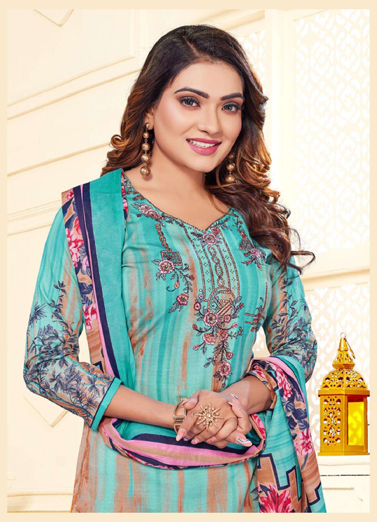 Vandana C Melisha Vol 4 Cotton Dress Material Wholesale catalog