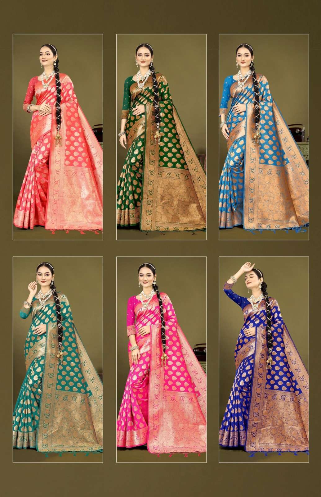 Vastra Bunai LOVE AND GIFT VOL 3 Saree Wholesale catalog