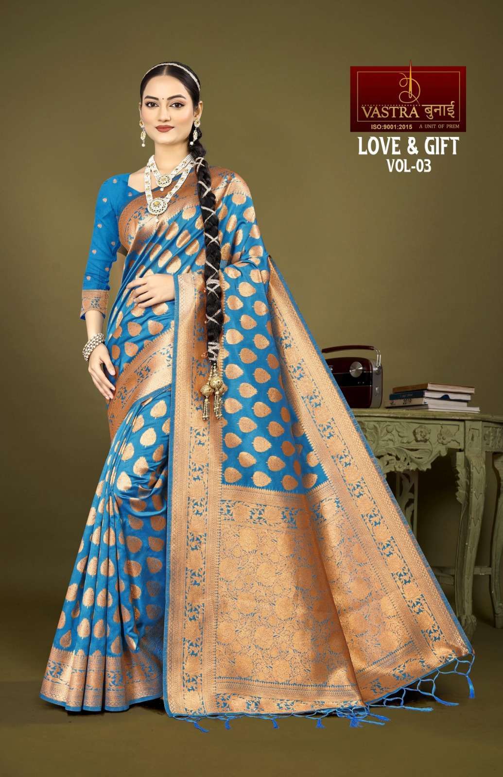 Vastra Bunai LOVE AND GIFT VOL 3 Saree Wholesale catalog