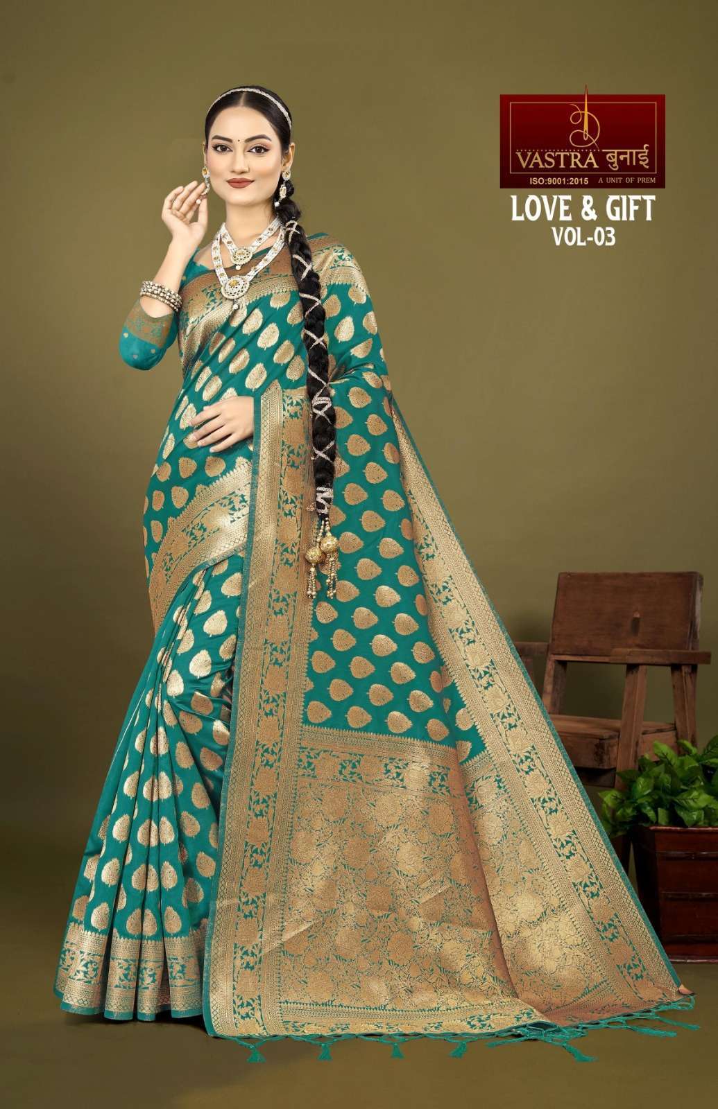 Vastra Bunai LOVE AND GIFT VOL 3 Saree Wholesale catalog