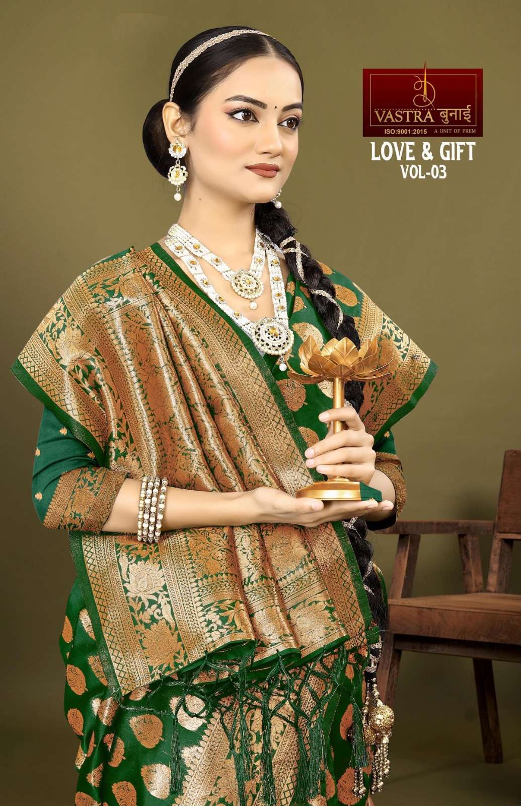 Vastra Bunai LOVE AND GIFT VOL 3 Saree Wholesale catalog