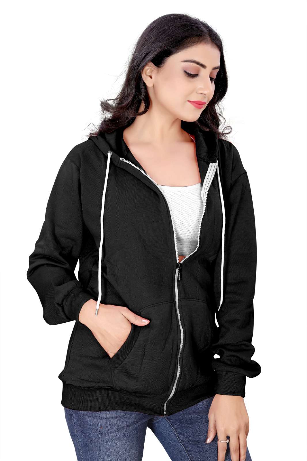 VIP PRESENTS TRENDY QUEEN WOMENS ZIP UP HOODIES FLEECE JACKETS Wholesale catalog