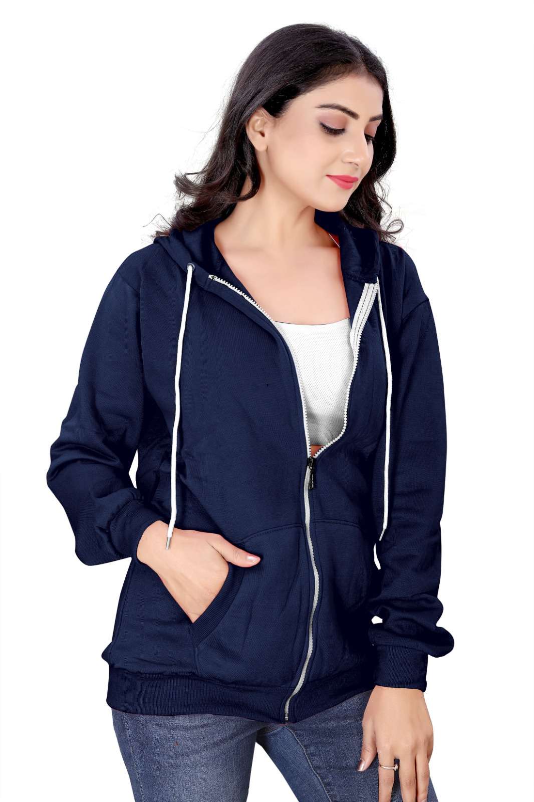 VIP PRESENTS TRENDY QUEEN WOMENS ZIP UP HOODIES FLEECE JACKETS Wholesale catalog