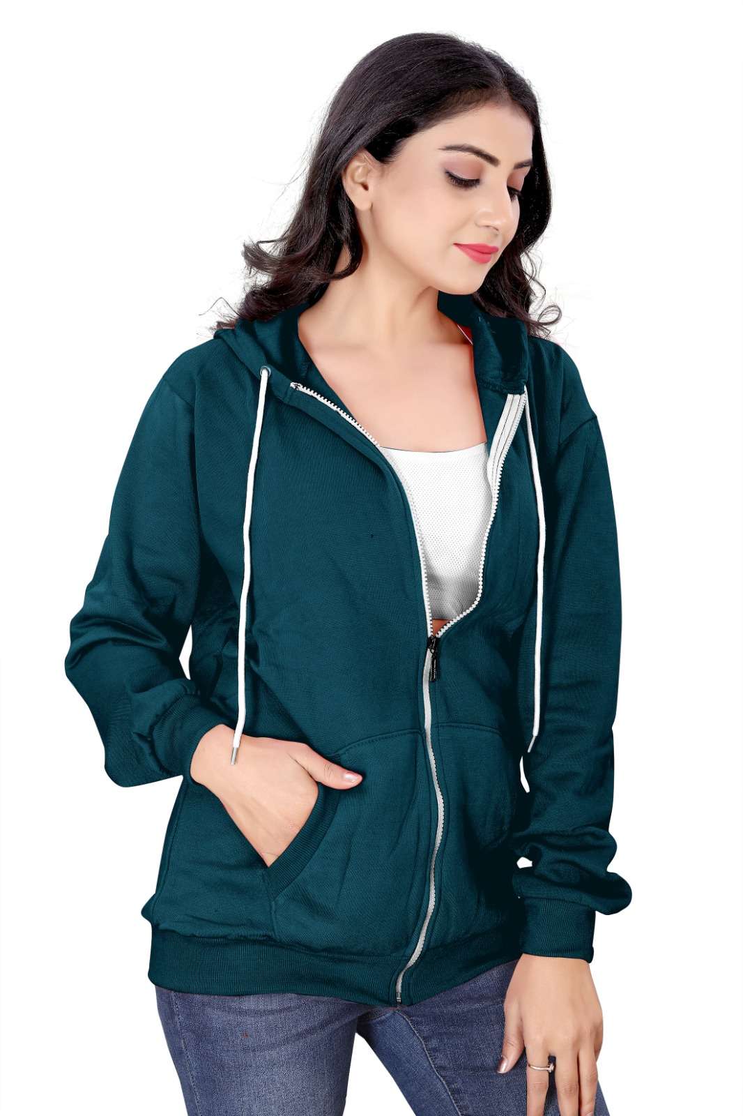 VIP PRESENTS TRENDY QUEEN WOMENS ZIP UP HOODIES FLEECE JACKETS Wholesale catalog