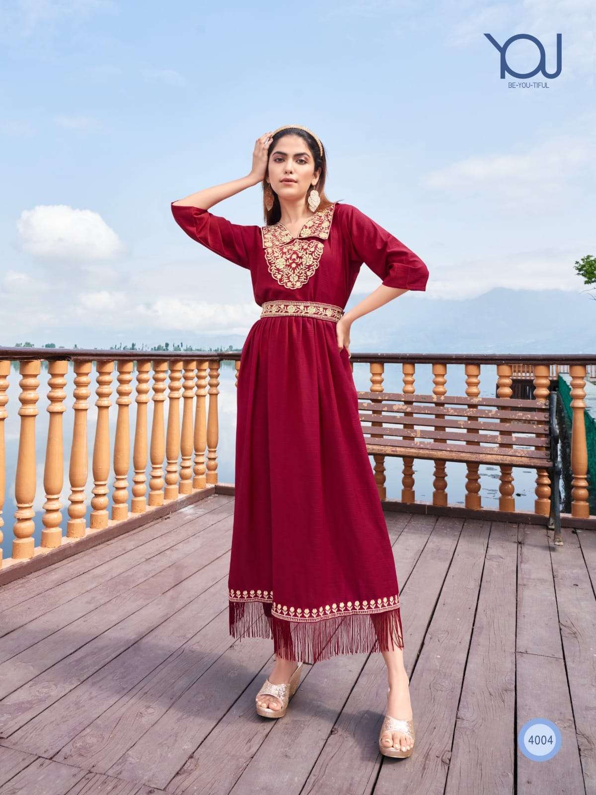 Wanna Charmy FANCY Gown Kurti Wholesale catalog