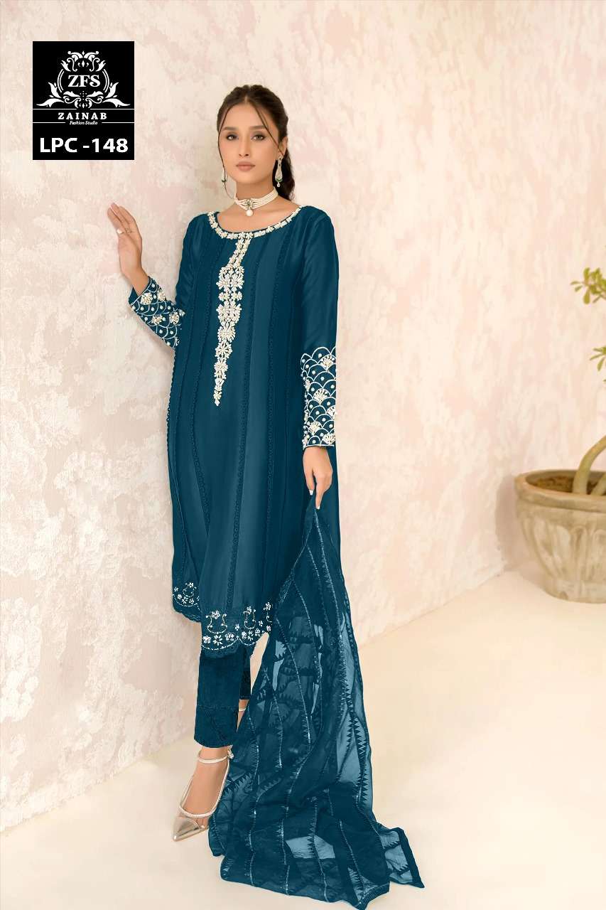 Zainab Fashion Studio Lpc 148 Dress Materials Wholesale catalog