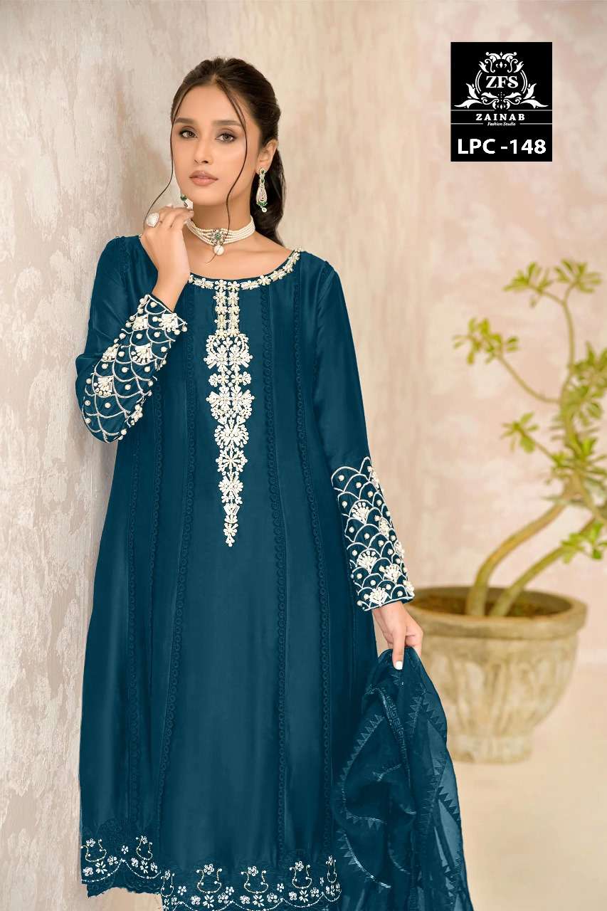 Zainab Fashion Studio Lpc 148 Dress Materials Wholesale catalog