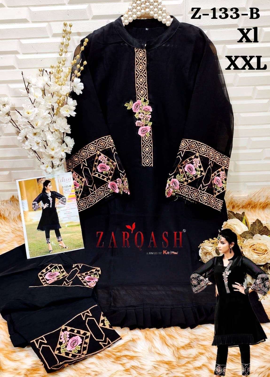 Zarqash Z 133  Pakistani Suits Wholesale catalog