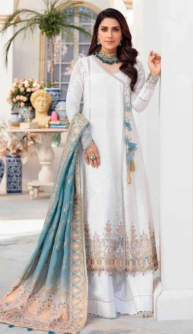 Zarqash Z 2161 To 2165 Cotton Embroidered Salwar Suit Wholesale catalog