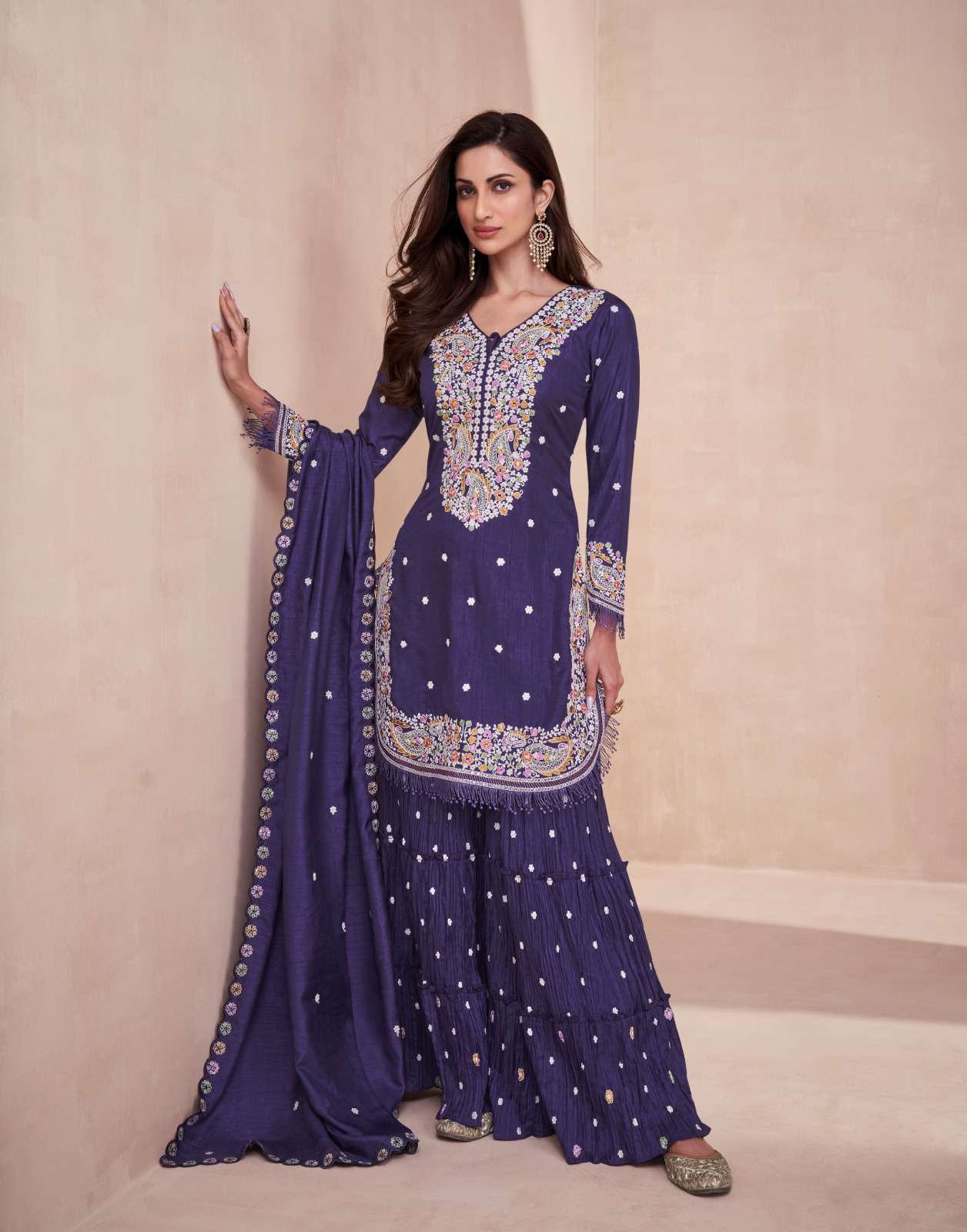Aashirwad Gulkand Basanti Dola Silk Designer Salwar Suits Wholesale catalog