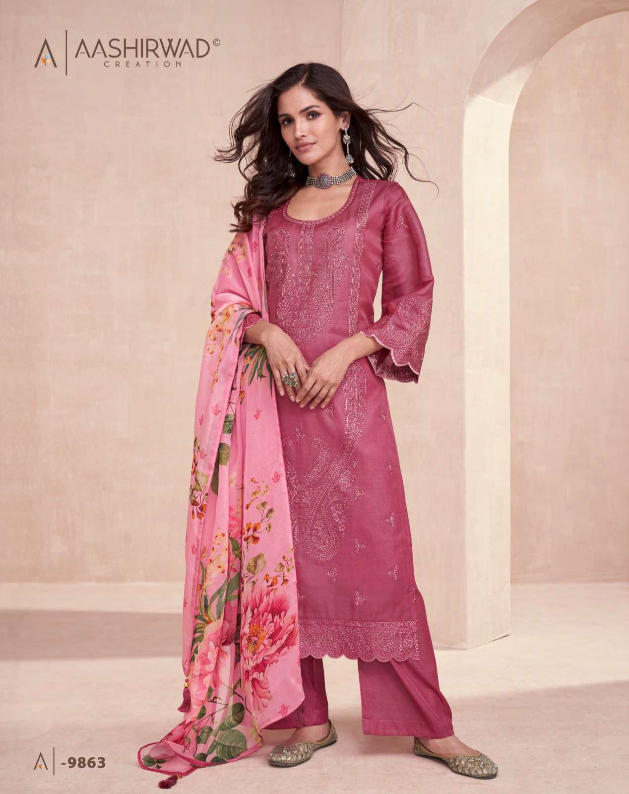 Aashirwad Gulkand Elora Pakistani Suits Wholesale catalog