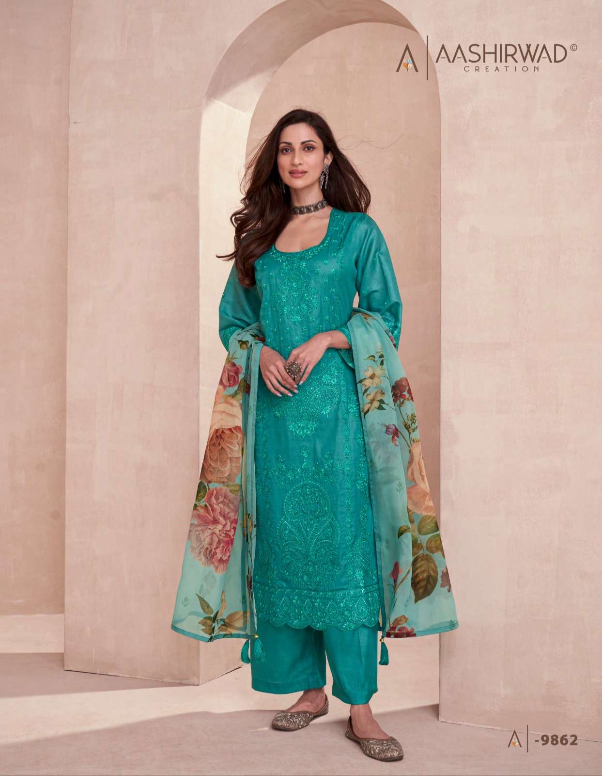 Aashirwad Gulkand Elora Pakistani Suits Wholesale catalog