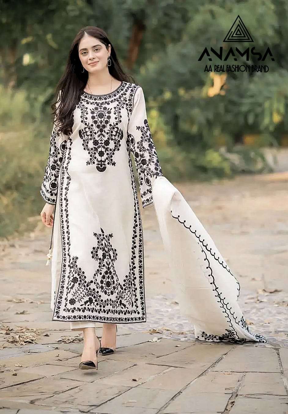 Anamsa 247 Georgette Pakistani Salwar Kameez Wholesale catalog