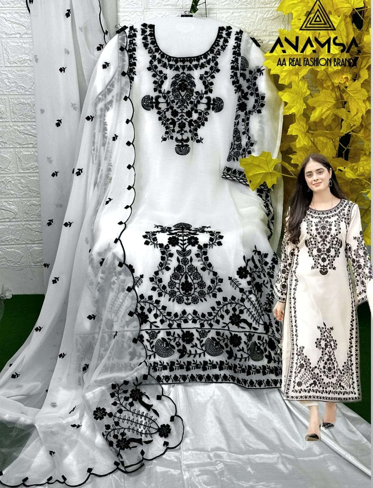 Anamsa 247 Georgette Pakistani Salwar Kameez Wholesale catalog