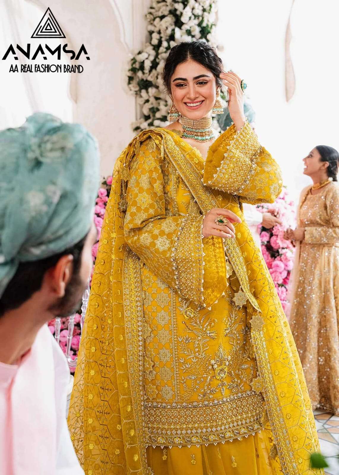 Anamsa 285 Pure Faux Salwar Kameez Wholesale catalog