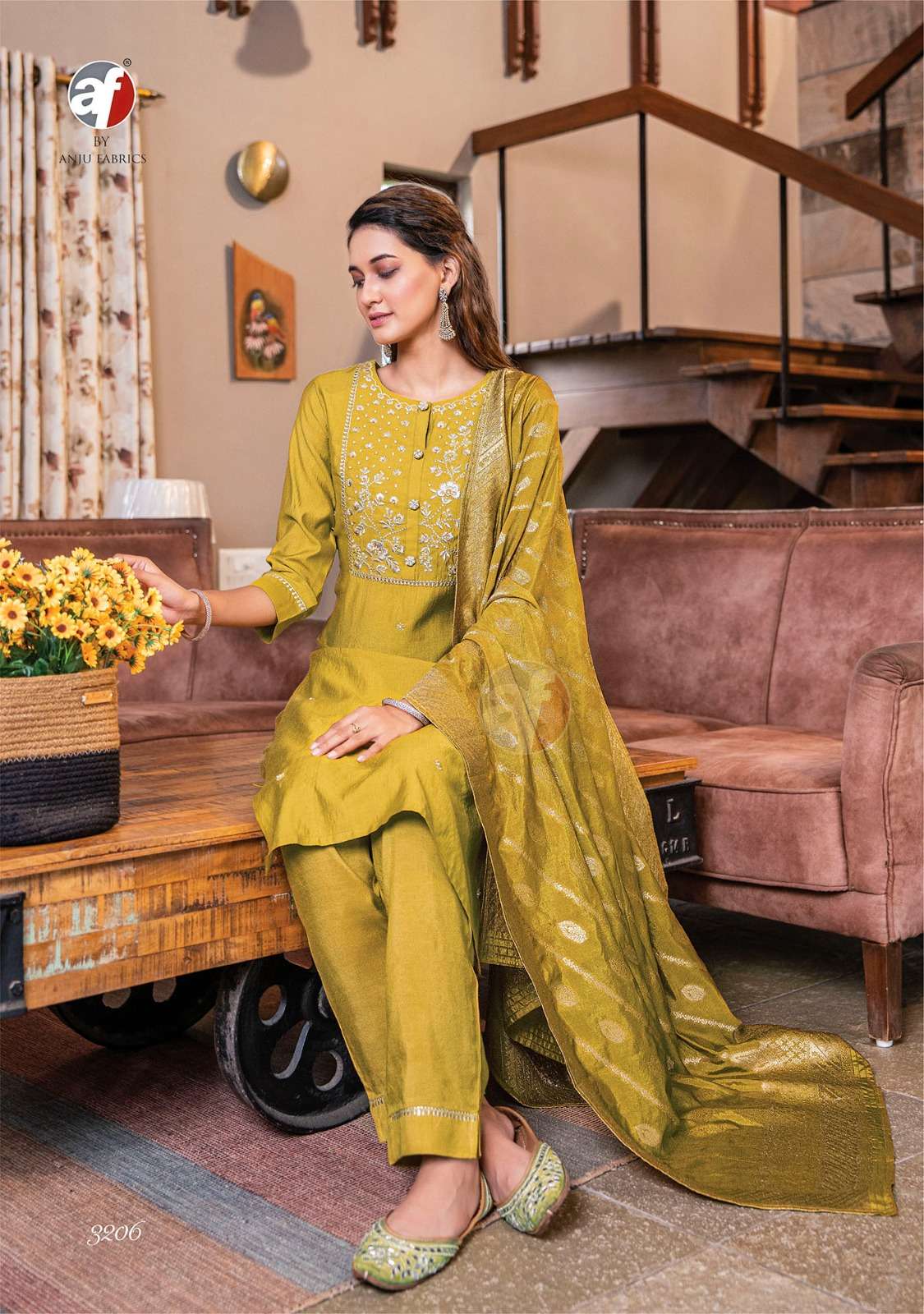 Anju Fabrics Mayuri vol -3 Kurti Wholesale catalog