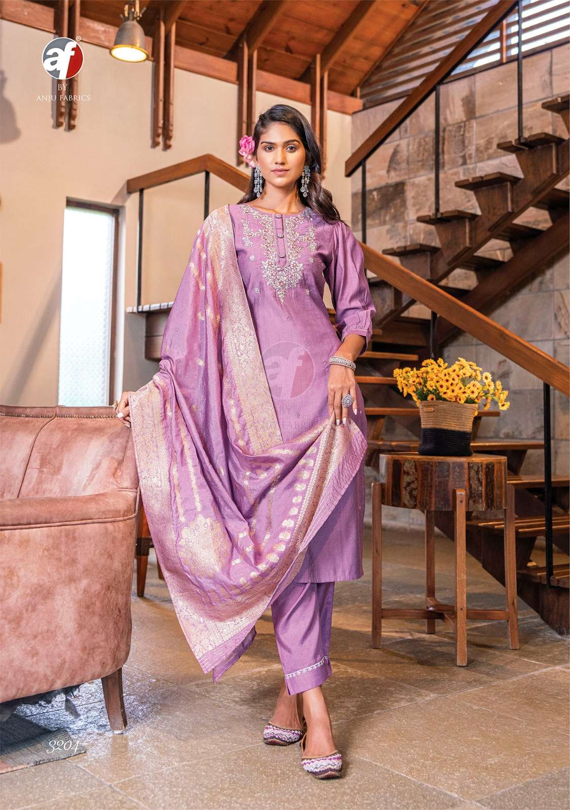 Anju Fabrics Mayuri vol -3 Kurti Wholesale catalog