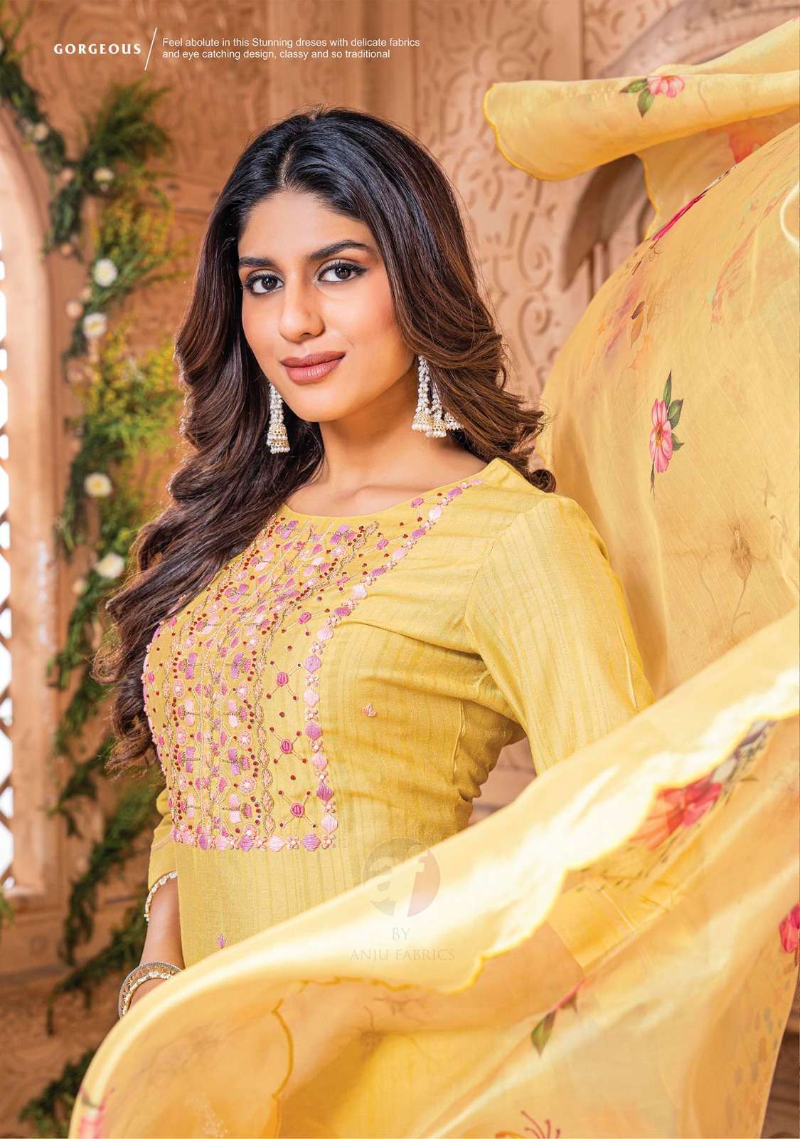 Anju Fabrics Real Touch vol -3 Kurti Wholesale catalog