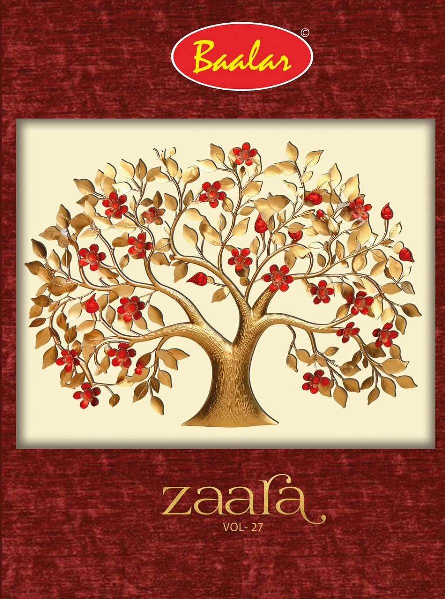 Baalar Zaara Vol-27 -Dress Material -Wholesale Catalog