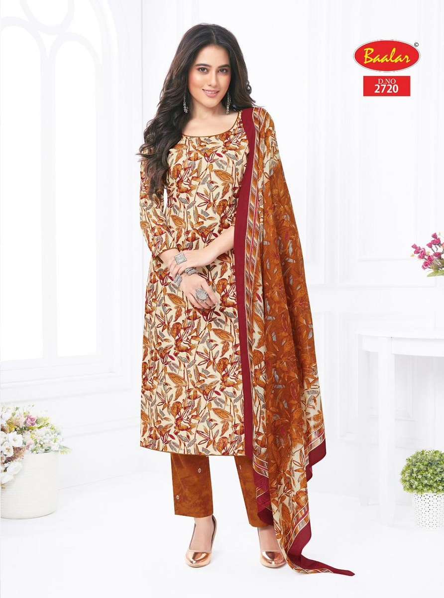 Baalar Zaara Vol-27 -Dress Material -Wholesale Catalog