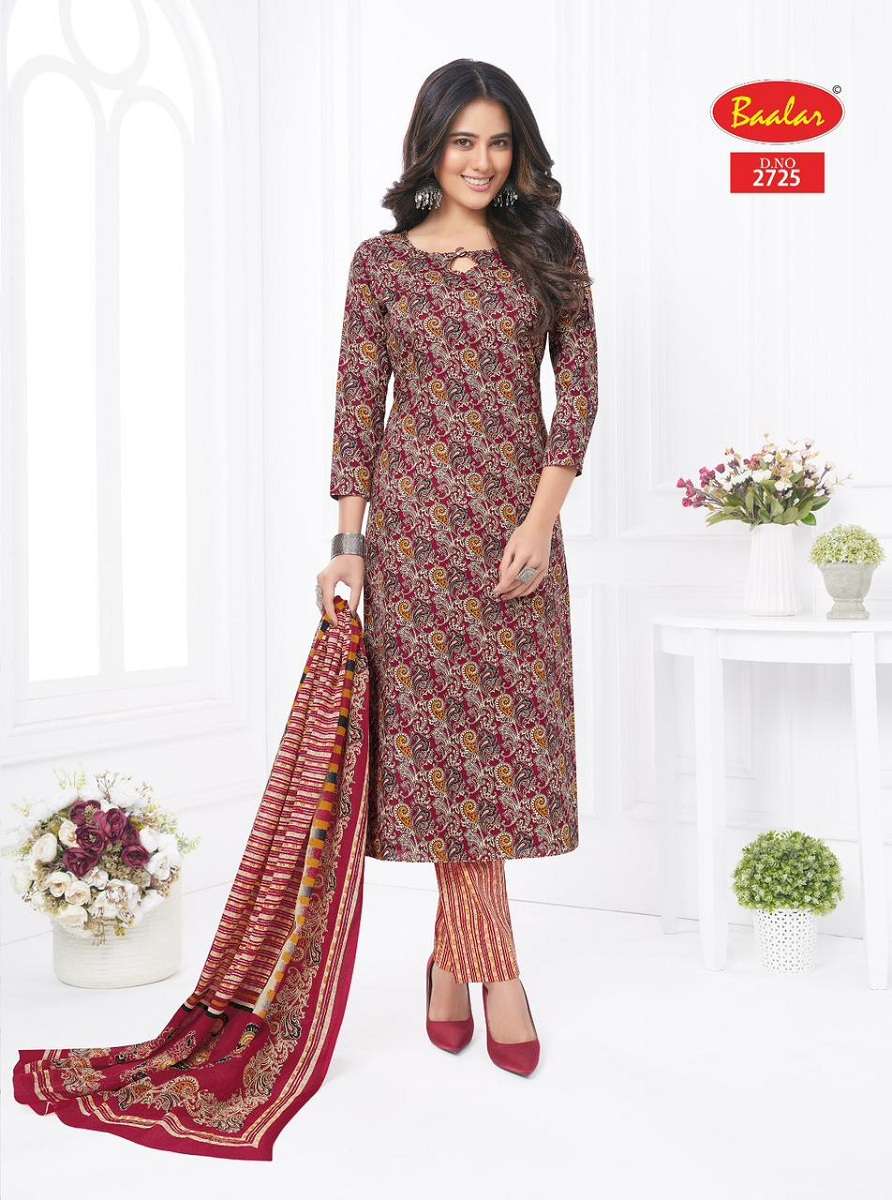 Baalar Zaara Vol-27 -Dress Material -Wholesale Catalog