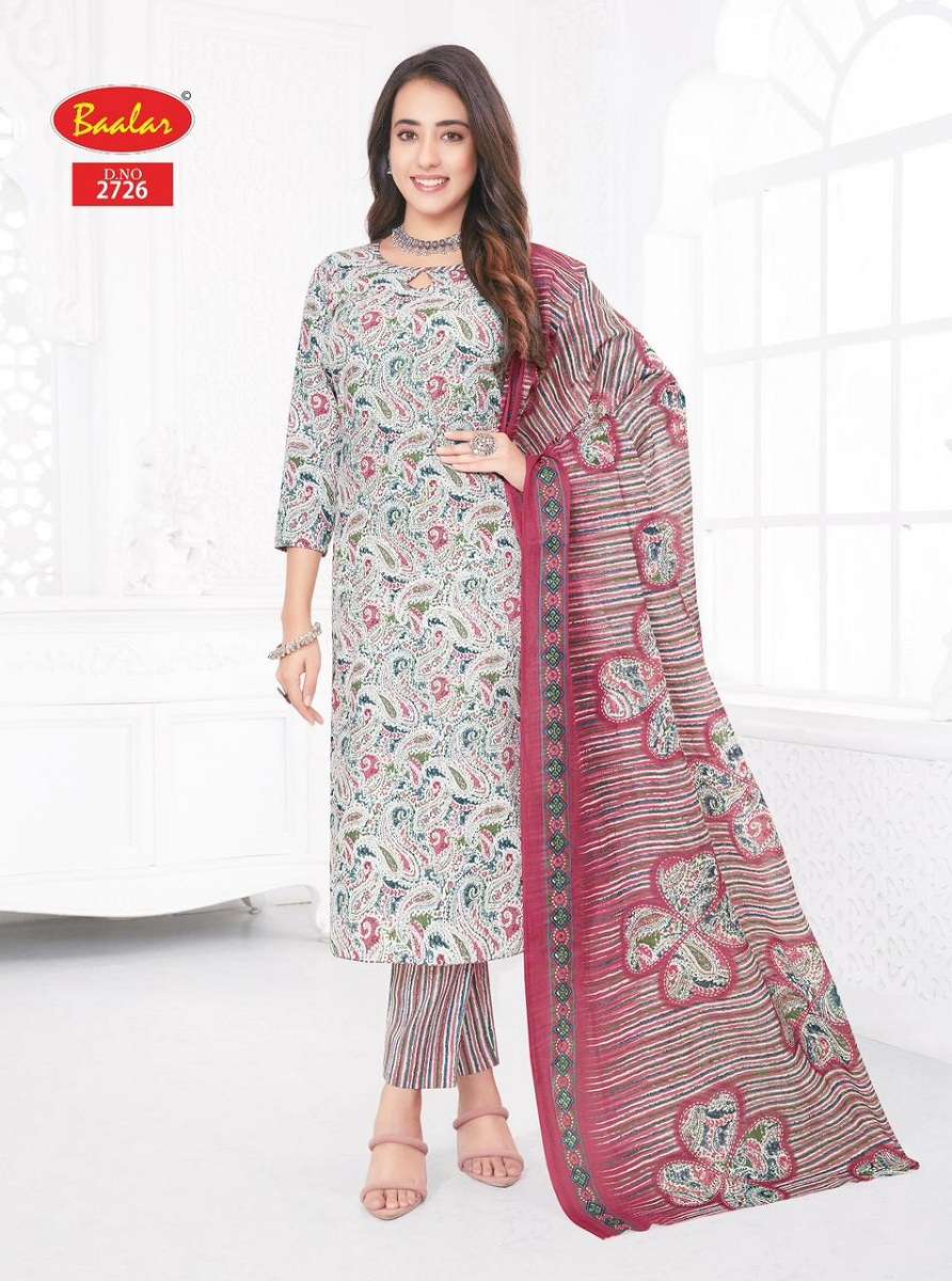 Baalar Zaara Vol-27 -Dress Material -Wholesale Catalog