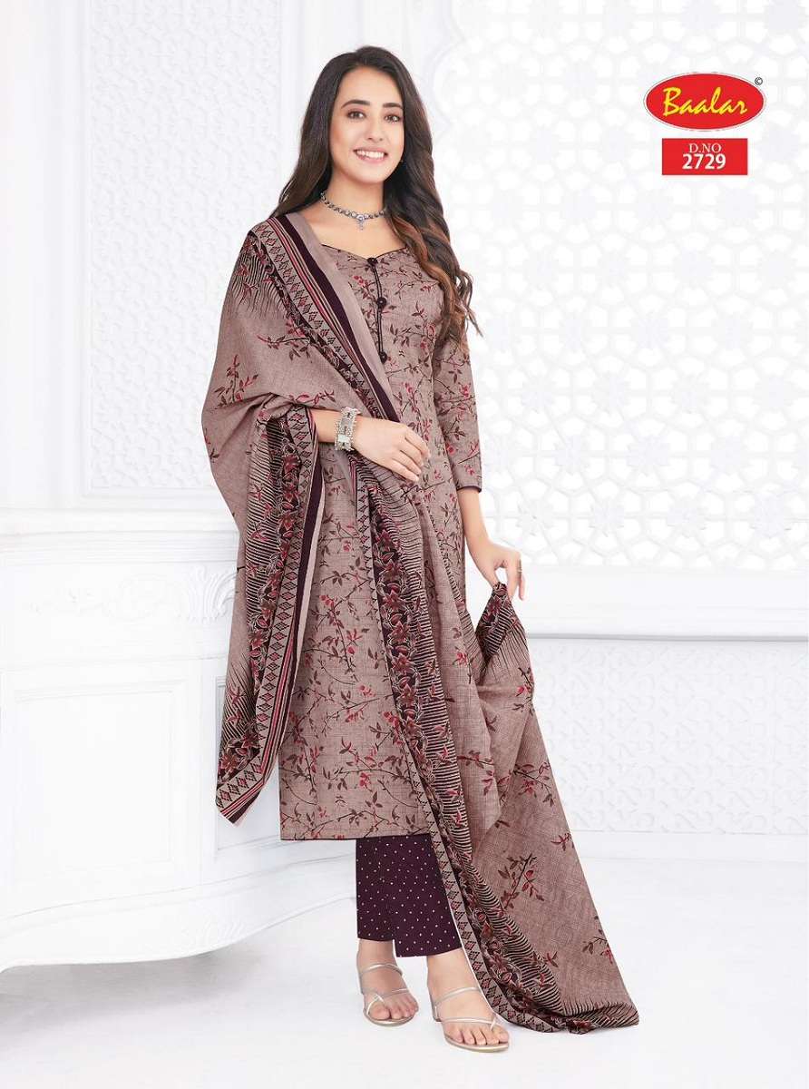 Baalar Zaara Vol-27 -Dress Material -Wholesale Catalog