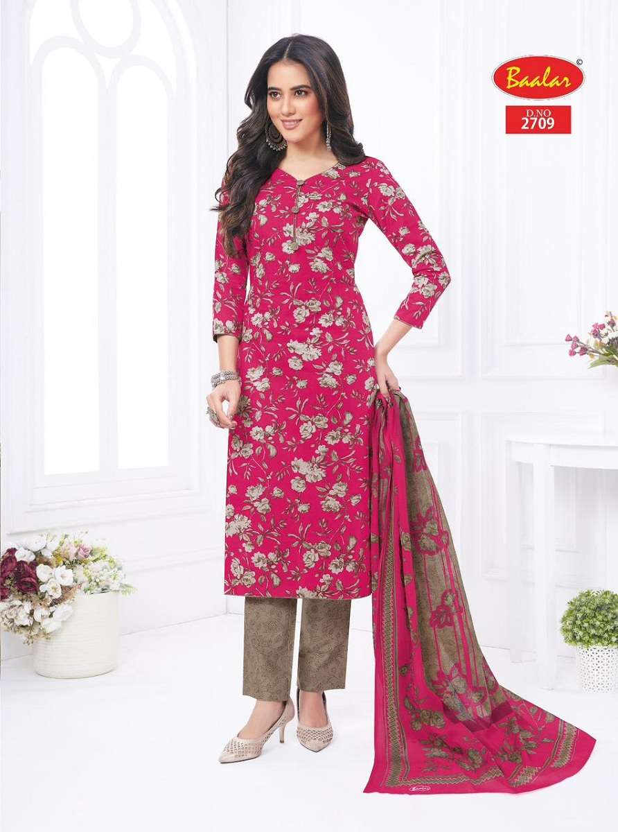 Baalar Zaara Vol-27 -Dress Material -Wholesale Catalog