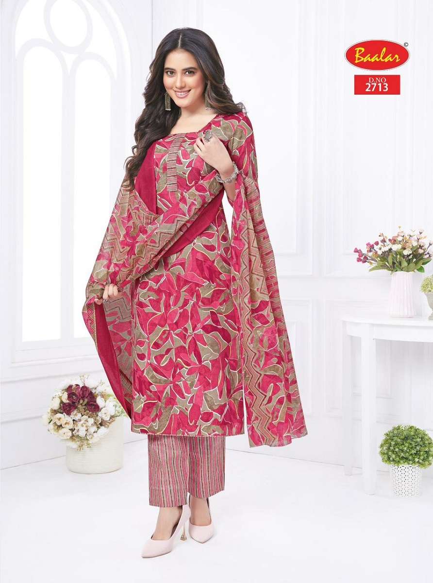 Baalar Zaara Vol-27 -Dress Material -Wholesale Catalog