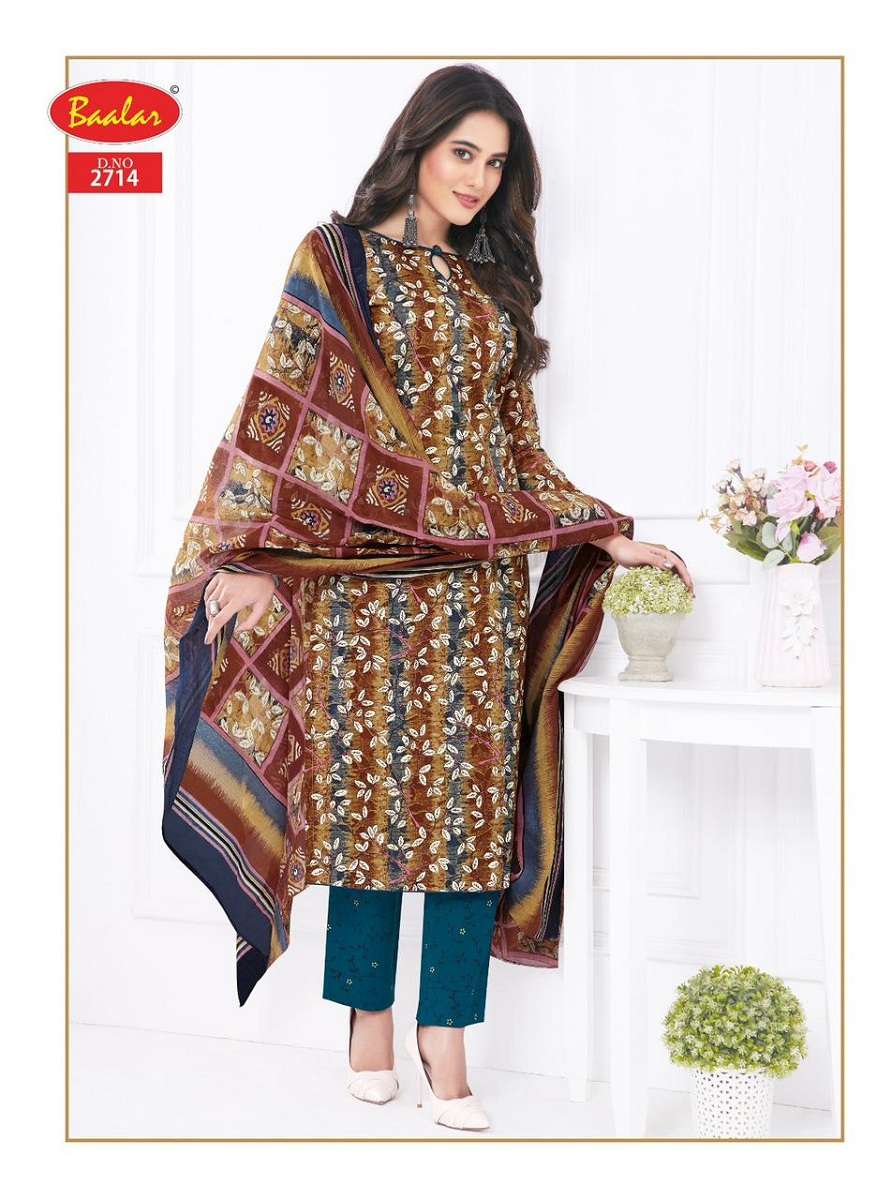 Baalar Zaara Vol-27 -Dress Material -Wholesale Catalog