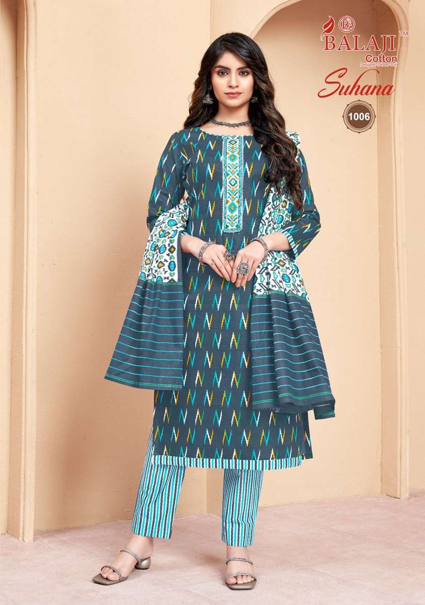 Balaji Suhana Vol-1 -Dress Material -Wholesale Catalog