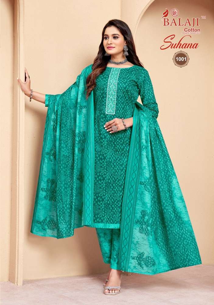 Balaji Suhana Vol-1 -Dress Material -Wholesale Catalog