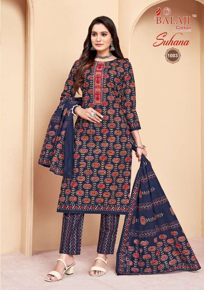 Balaji Suhana Vol-1 -Dress Material -Wholesale Catalog