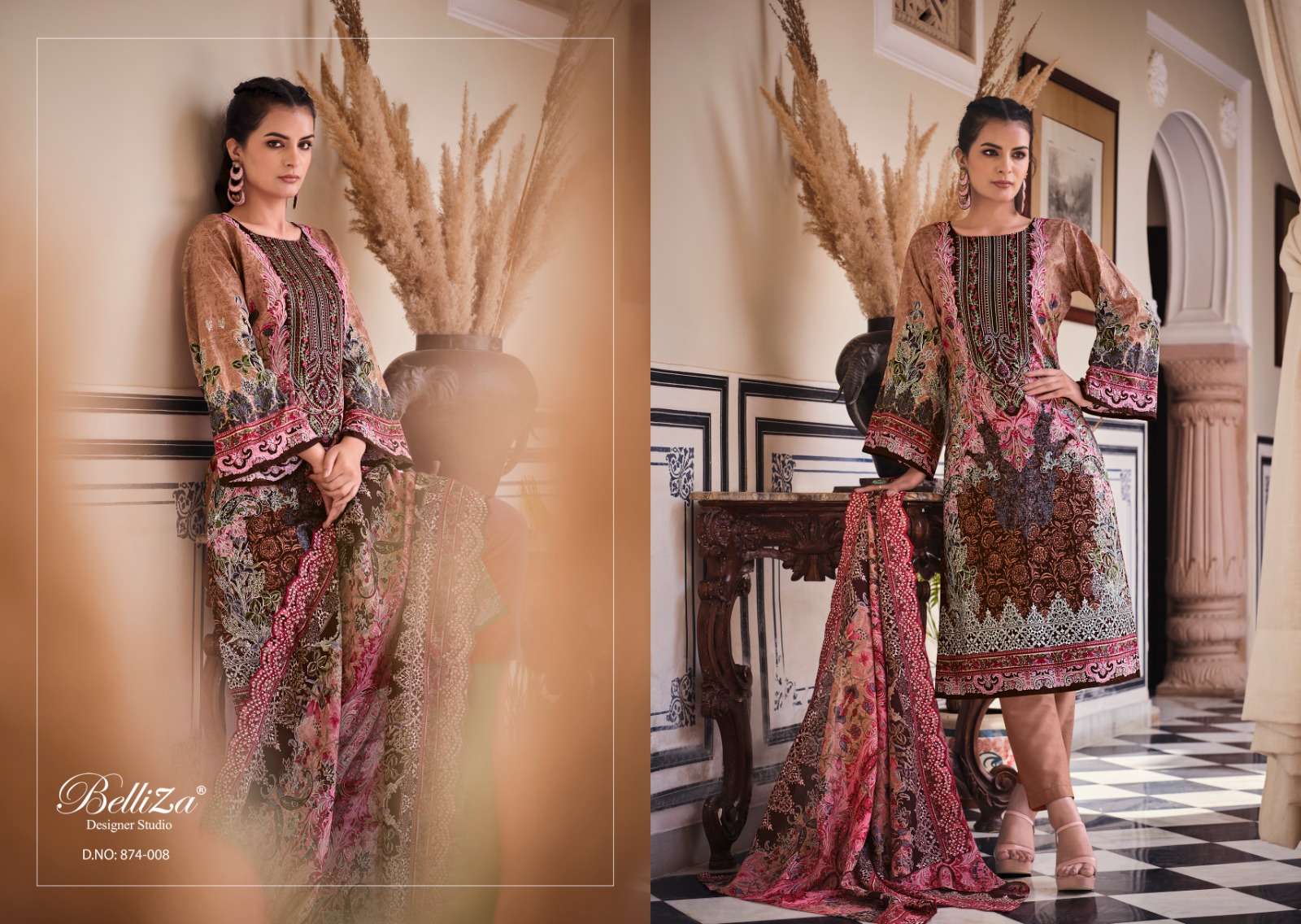 Belliza Guzarish Vol 2 Premium Cotton Dress Material Wholesale catalog