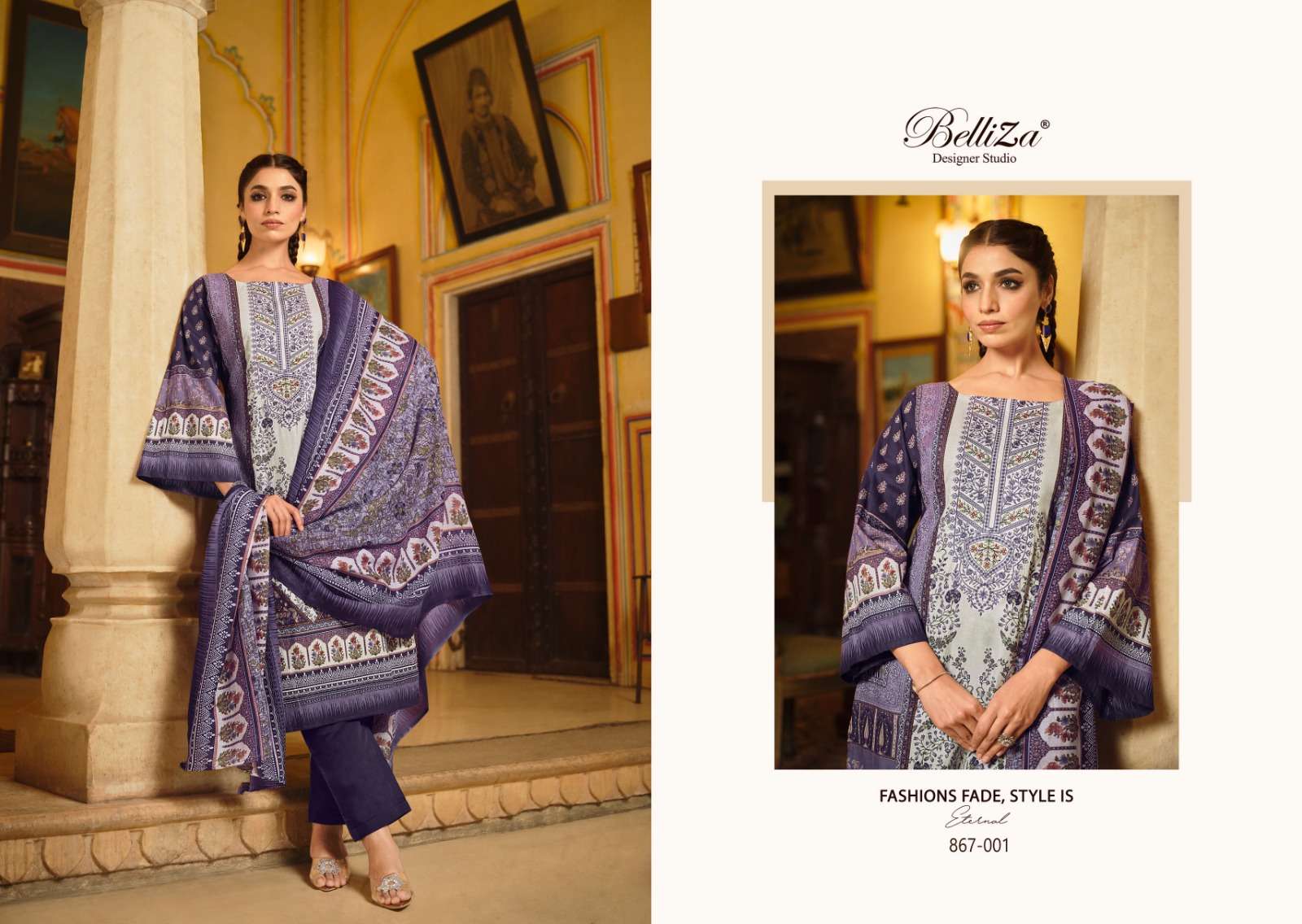 Belliza Naira Vol 29 Cotton Digital Printed Dress Material Wholesale catalog