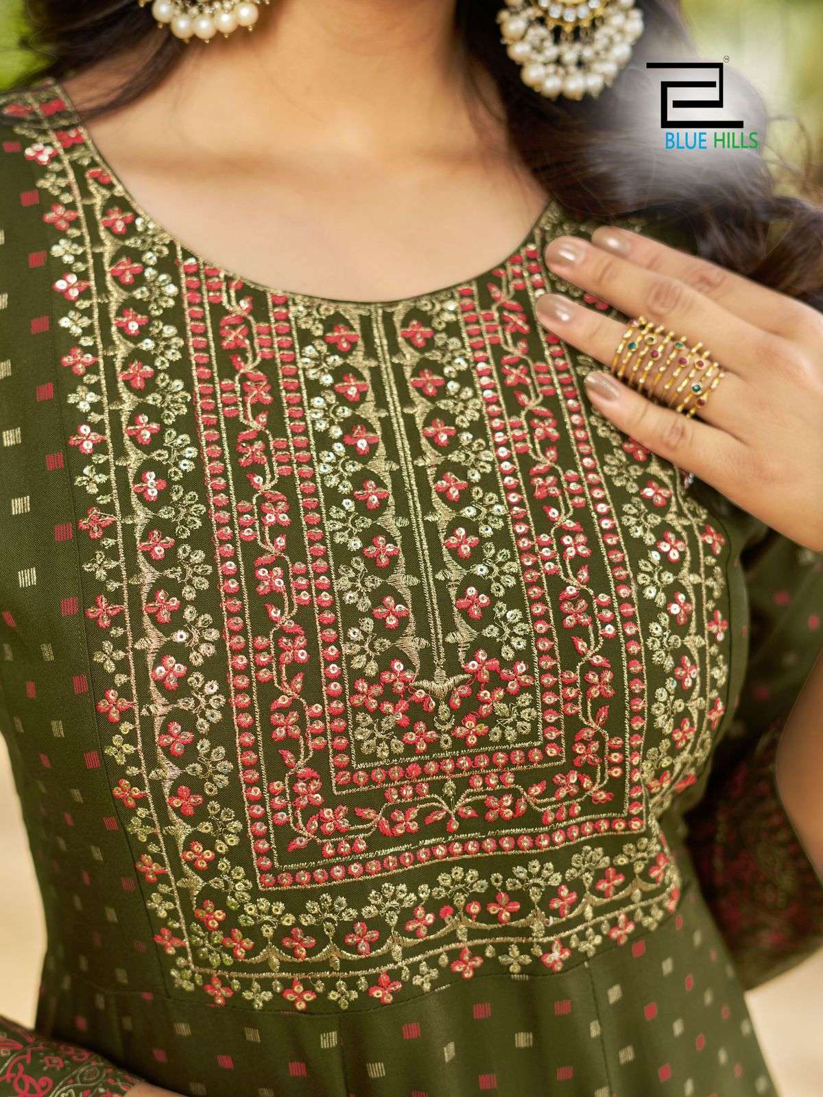 BLUE HILLS Sandwich Vol.10 Kurti Wholesale catalog