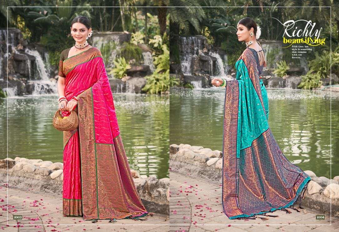 BUNAWAT KOMOLIKA SILK Banarasi Silk Saree Wholesale catalog
