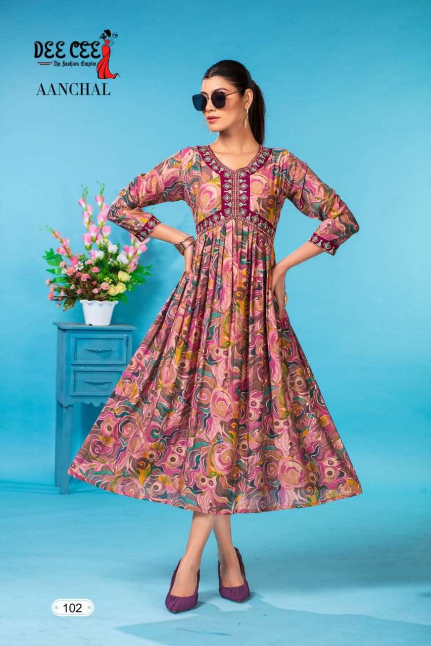 DEECEE AANCHAL Kurti Wholesale catalog