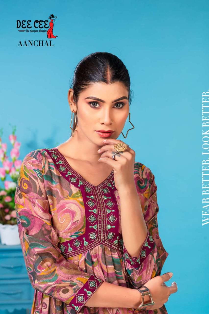 DEECEE AANCHAL Kurti Wholesale catalog