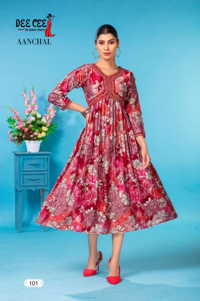 DEECEE AANCHAL Kurti Wholesale catalog