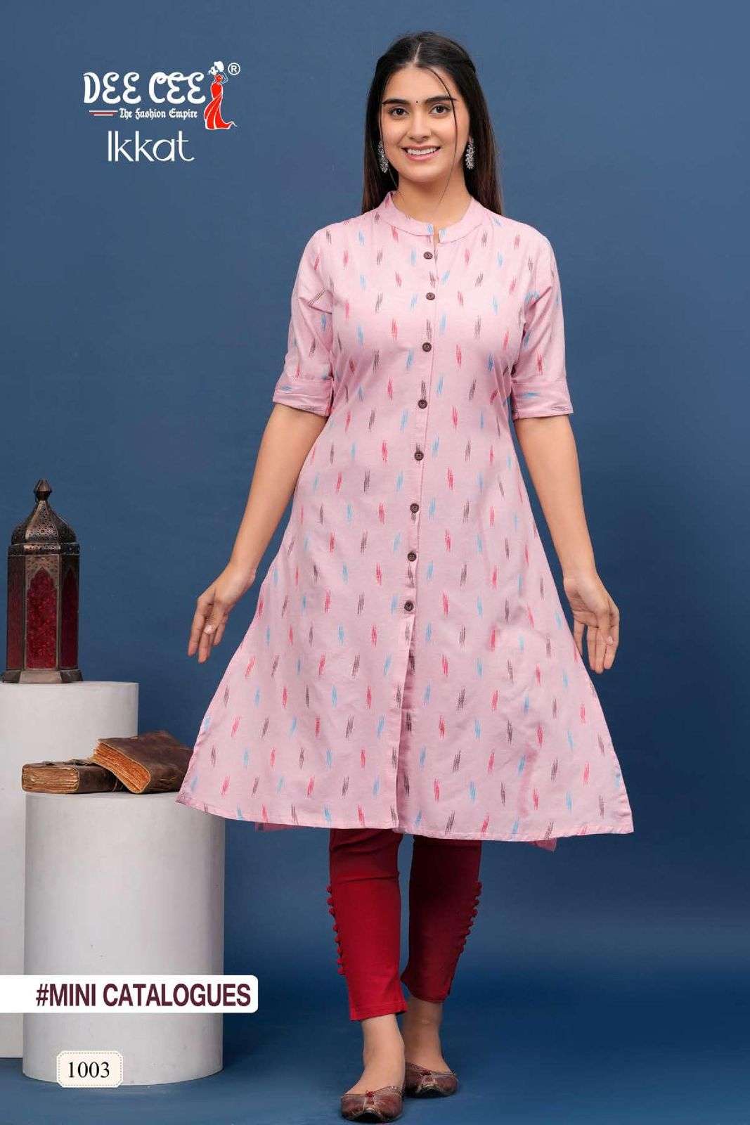 DEECEE IKKAT Kurti Wholesale catalog