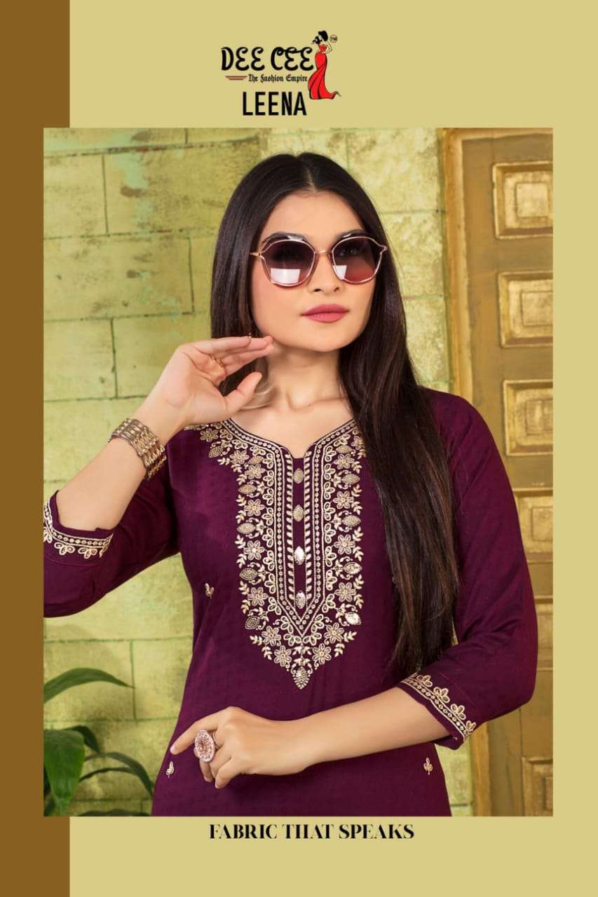DEECEE LEENA Kurti Wholesale catalog