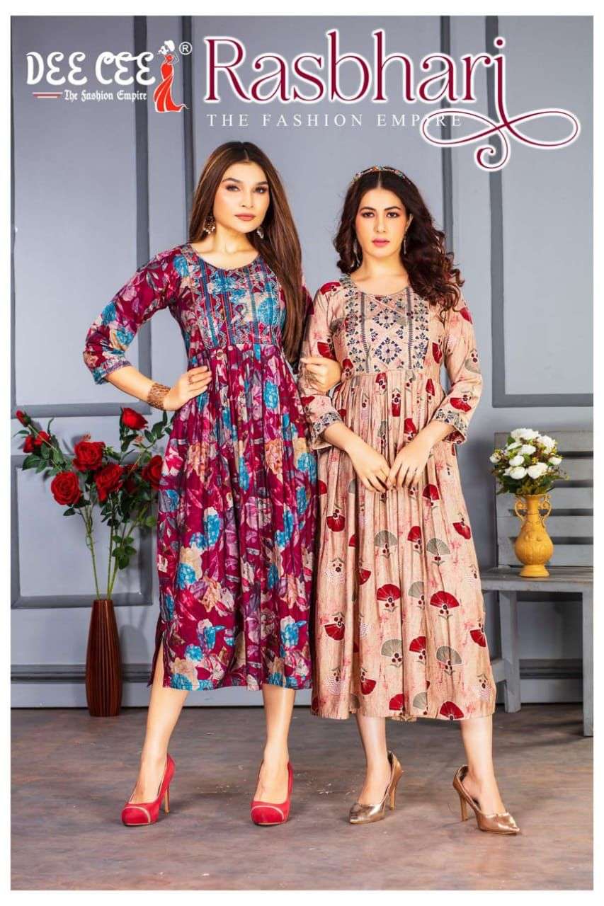 DEECEE RASBHARI Kurti Wholesale catalog