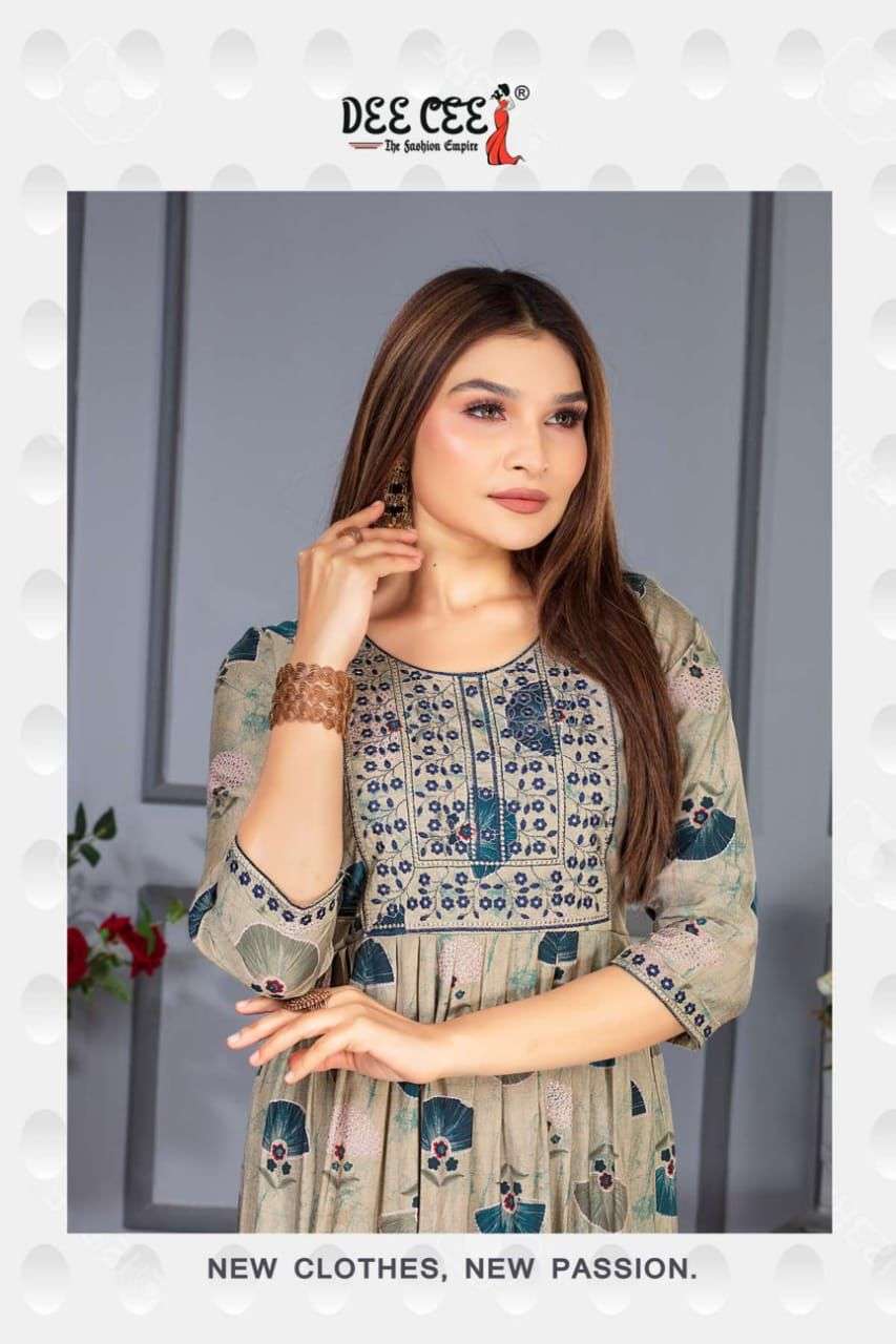 DEECEE RASBHARI Kurti Wholesale catalog