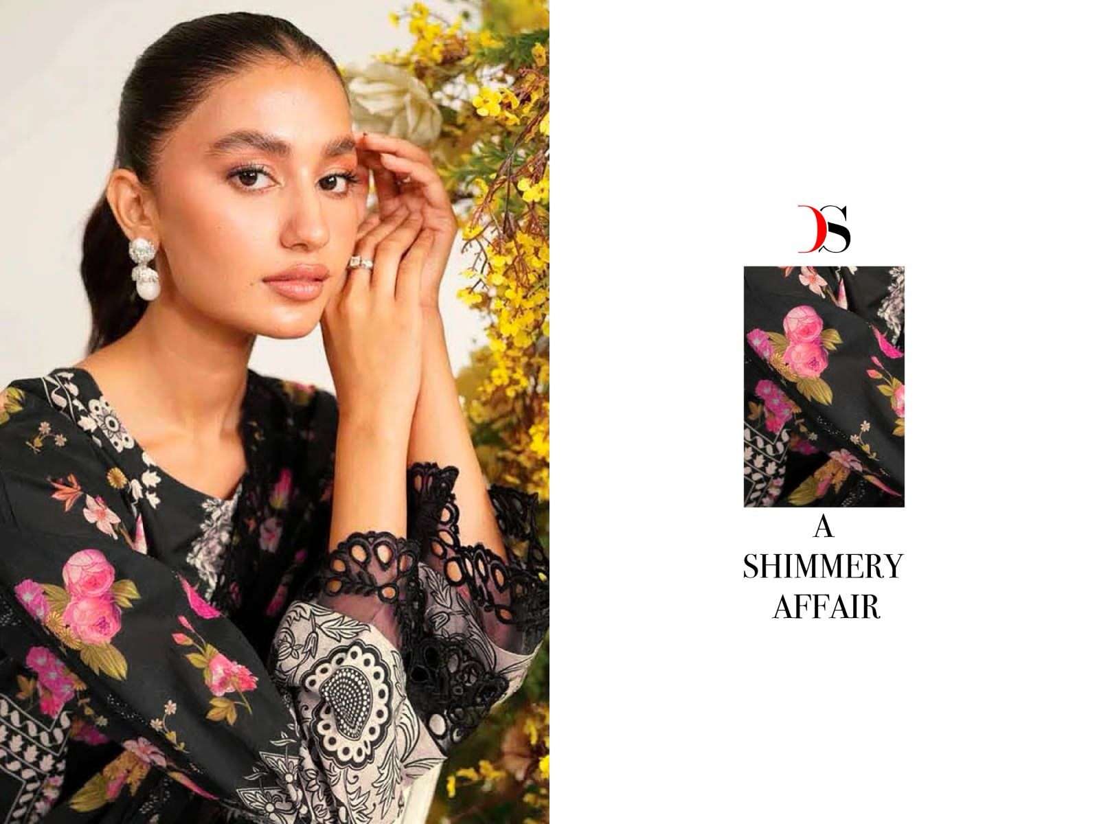 Deepsy Charizma Rang E Bahar Cotton Dupatta Pakistani Suits Wholesale catalog