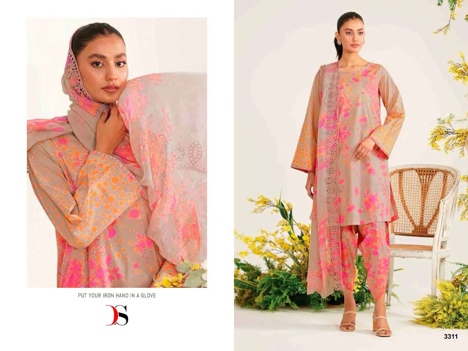 Deepsy Charizma Rang E Bahar Cotton Dupatta Pakistani Suits Wholesale catalog